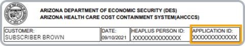 Application ID Question Level